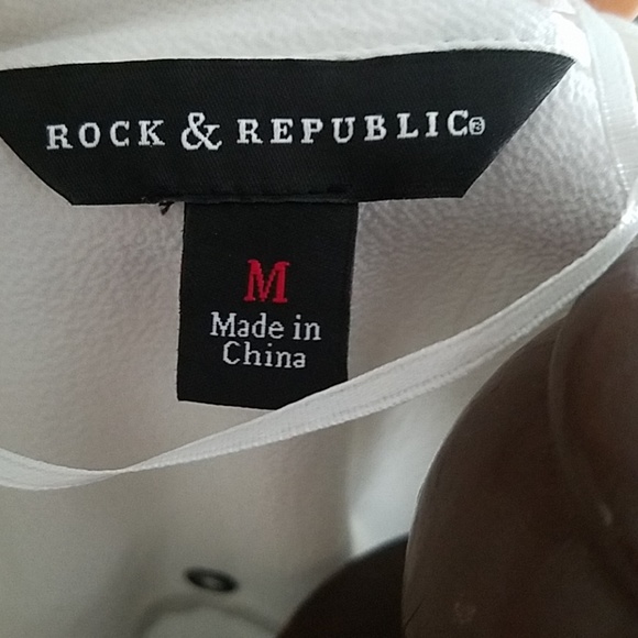 Rock & Republic white tunic - Picture 3 of 6